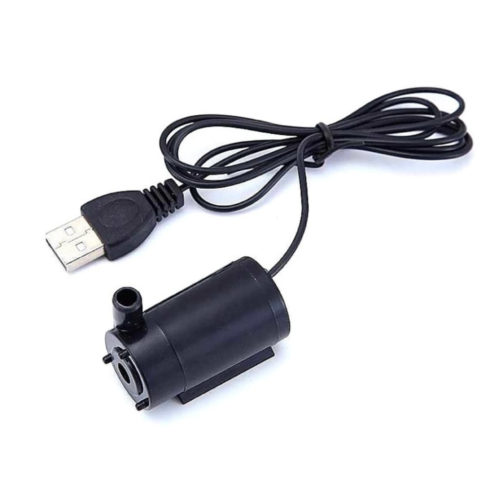 Bomba Mini Submersa Para Aquario, Pescaria E Fontes 12v USB - Bivolt