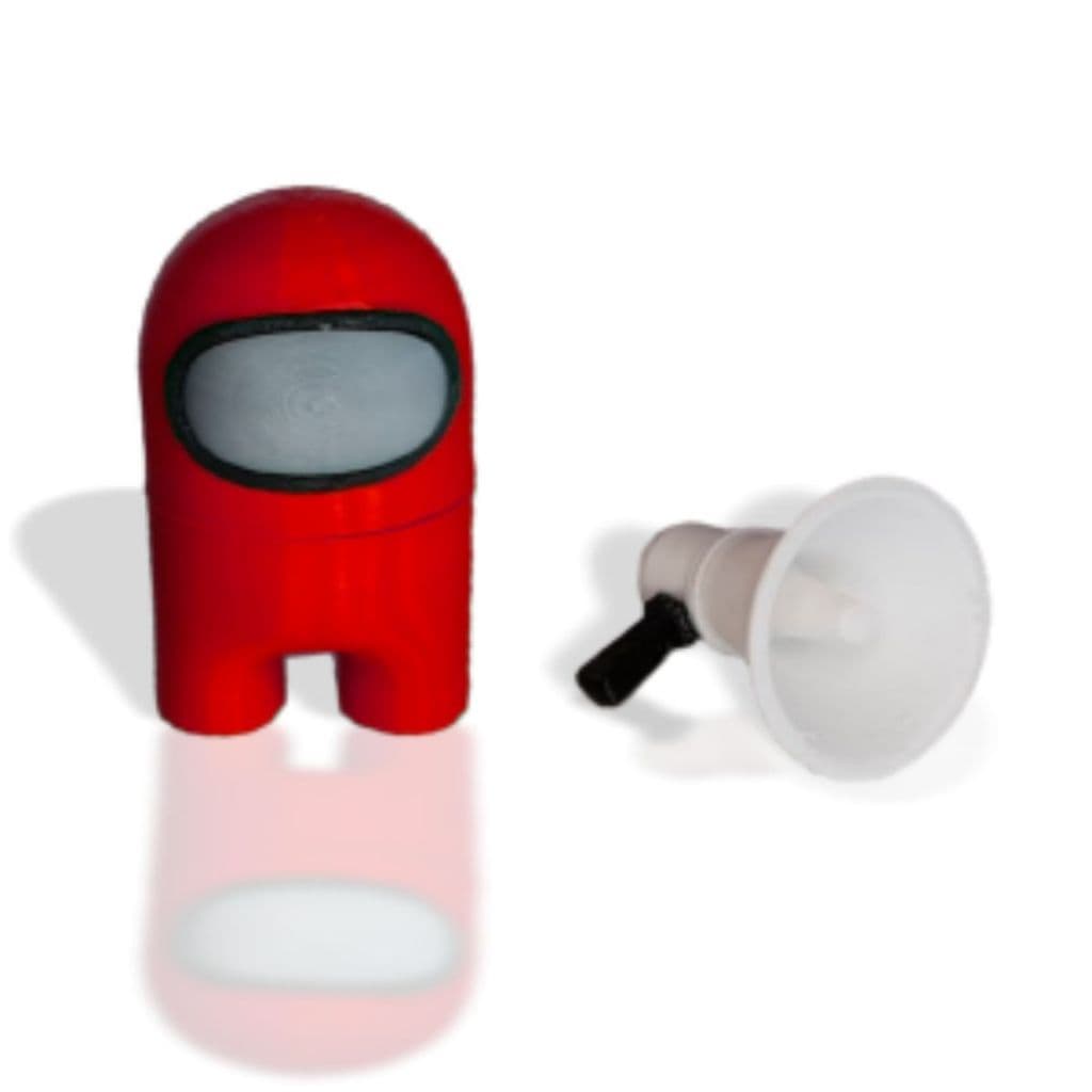 Boneco Among Us Desmontável Megafone
