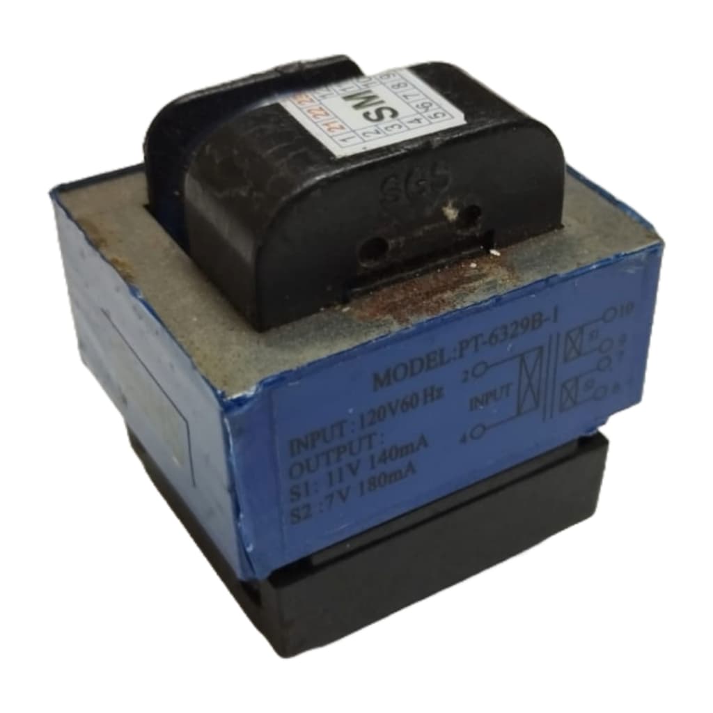 Transformador Baixa Placa Logica Microondas Mod Pt6329b 120v