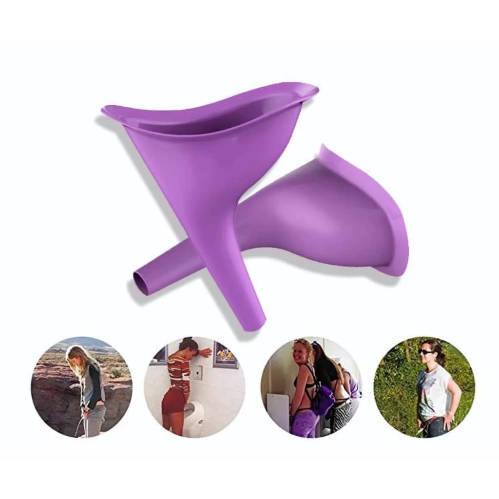 Urinol Feminino Para Mulher Fazer Xixi Em Pé Portátil Reutilizável Lavável Super Prático E Higiênico