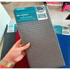 Aparador De Louças Microfibra Estampado 40x30cm Sortido Absorvente E Reutilizável