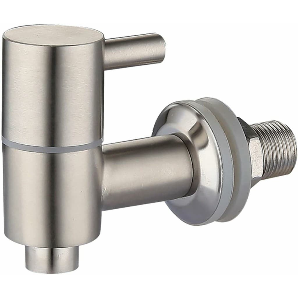 Torneira Monocromada Cozinha Inox Para Bebedouro Suqueira Prata
