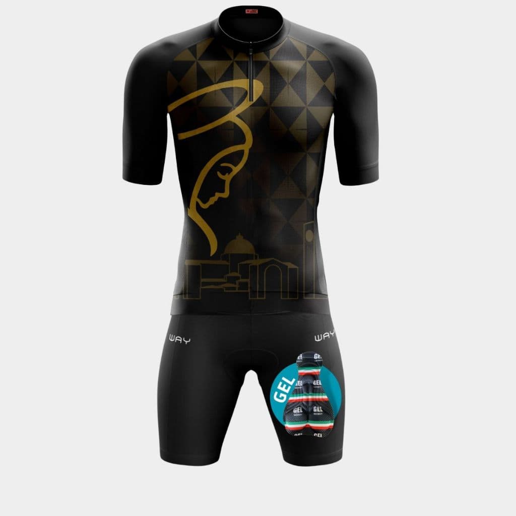 Conjunto Kit Ciclismo Masculino Bermuda Forro Gel Acolchoado Bike Pedal Ciclistas Speed Mtb