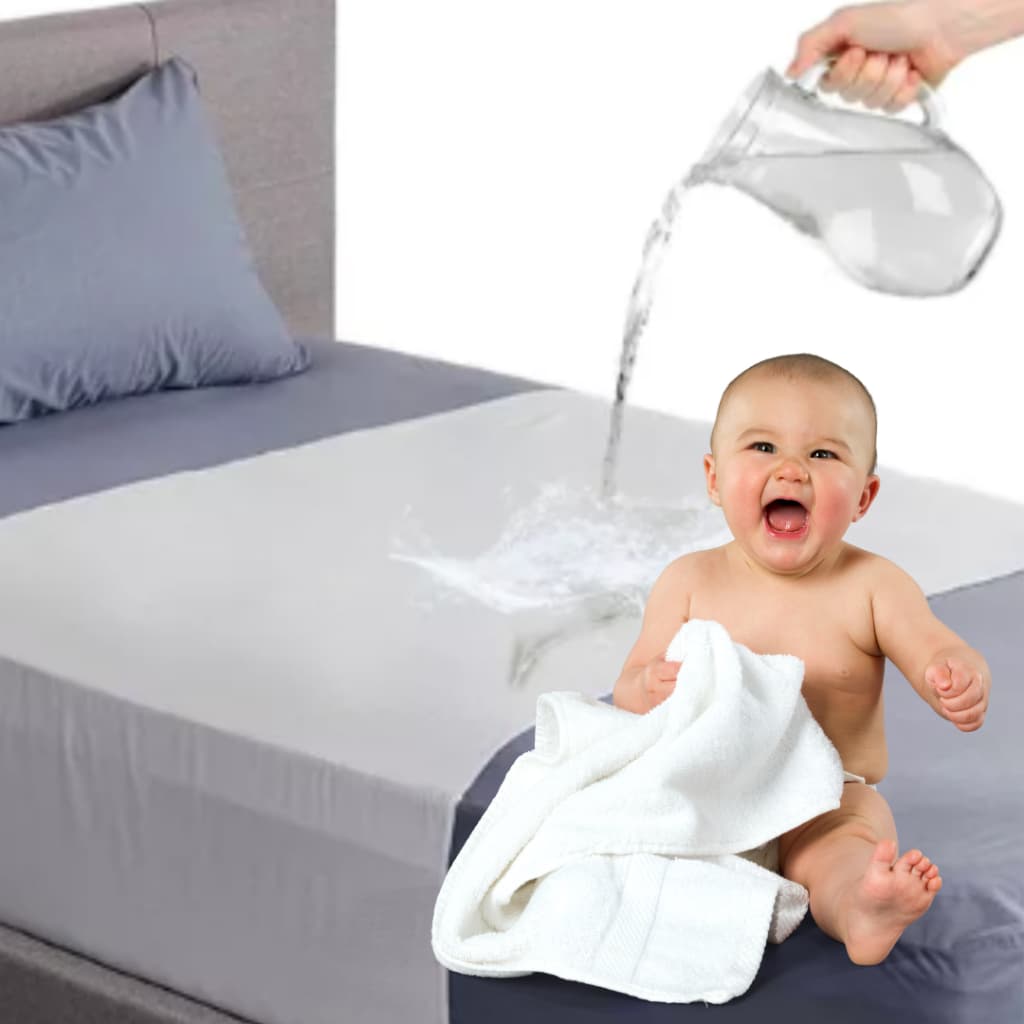 Travessa Impermeavel Para Berço de Bebe Nenem 1,40x1,00