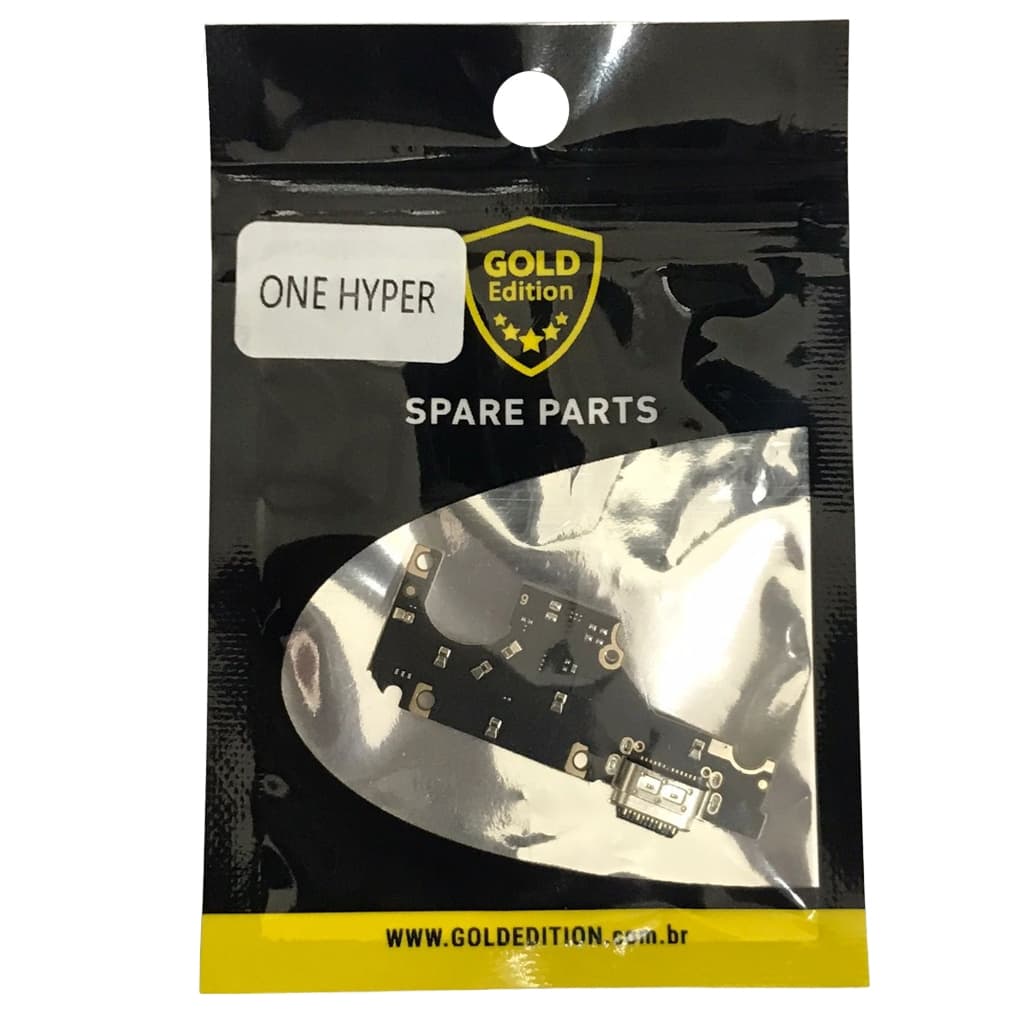 Placa De Carga Gold Edition Conector Compativel com Moto One Hyper