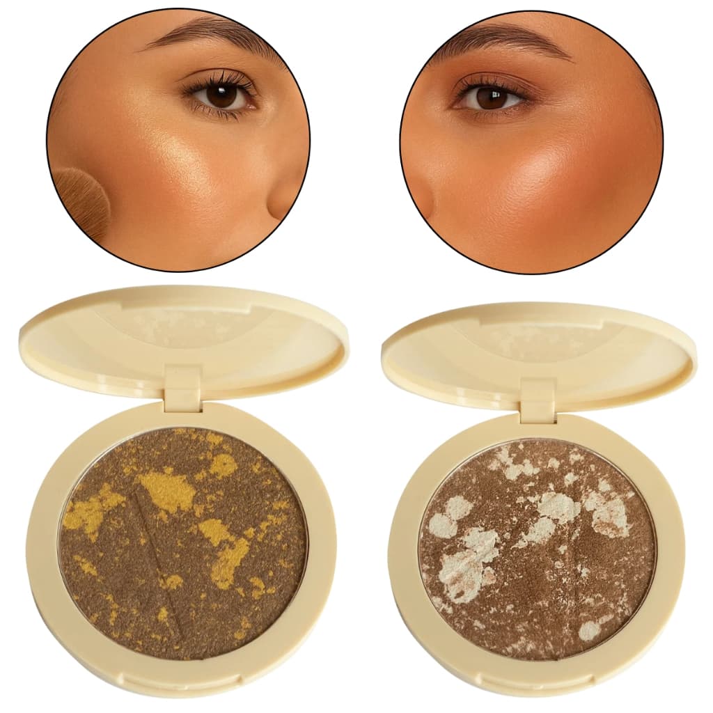 Iluminador Facial Glass Marble Essence Bronzer Marmorizado