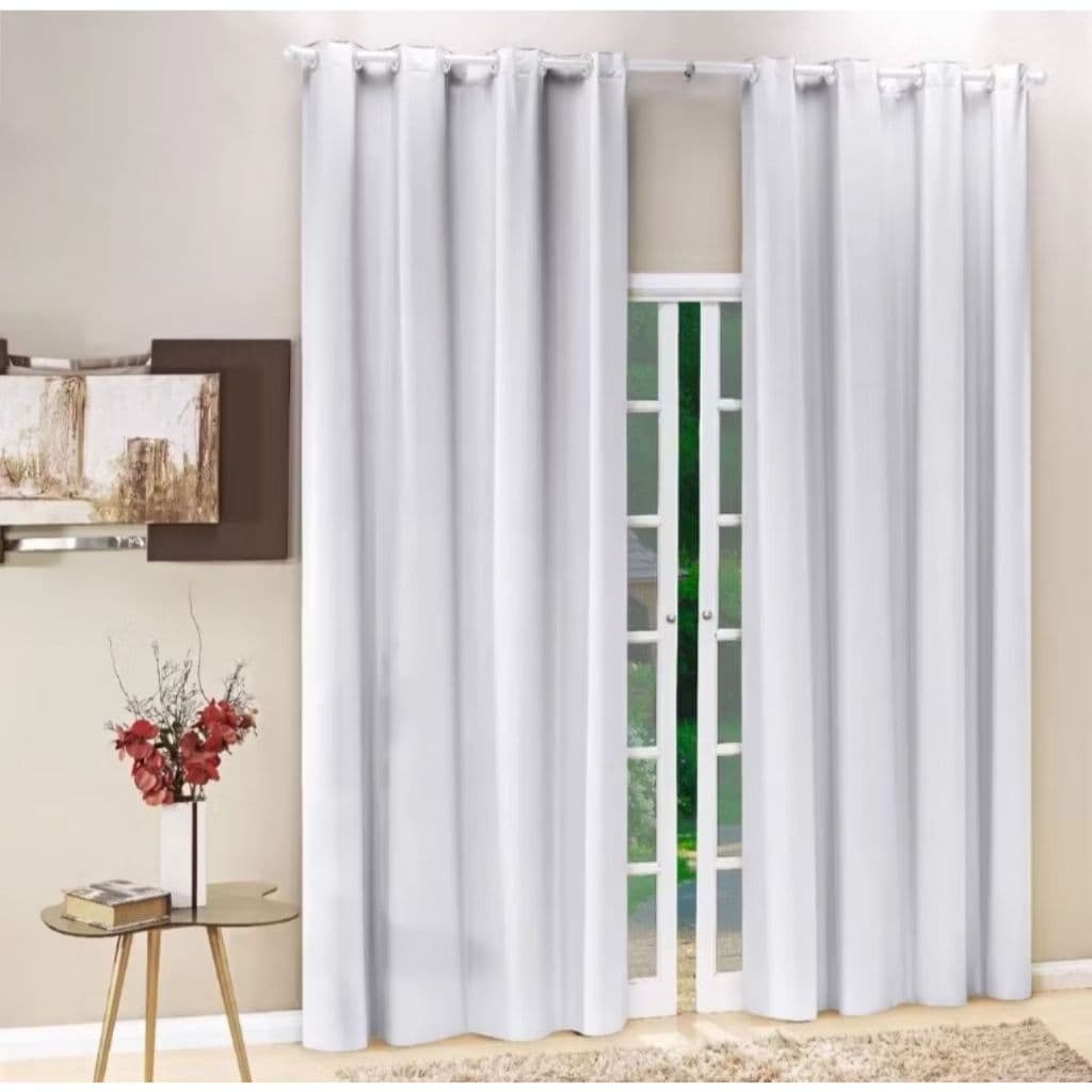 Cortina PVC Blackout 3,00 M X 2,60 M Corta 100% a Luz Para Sala e Quarto Varias Cores