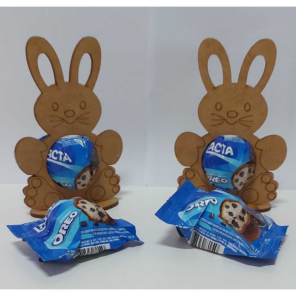 2 coelhos MDFs cru grandes