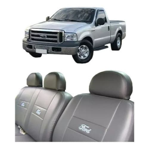 Capa P/ Banco Ford F250 F350 F1000 F4000 – 100% Couro Sob Encomenda