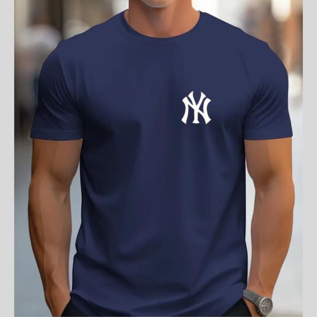 Camiseta Masculina Blusa Algodao Malha Premium Camisa 100%Algodão
