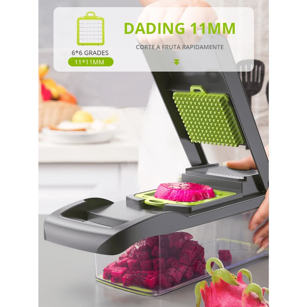 Cortador Ralador Multifuncional Fatiador De Verduras/frutas/legumes/Queijos