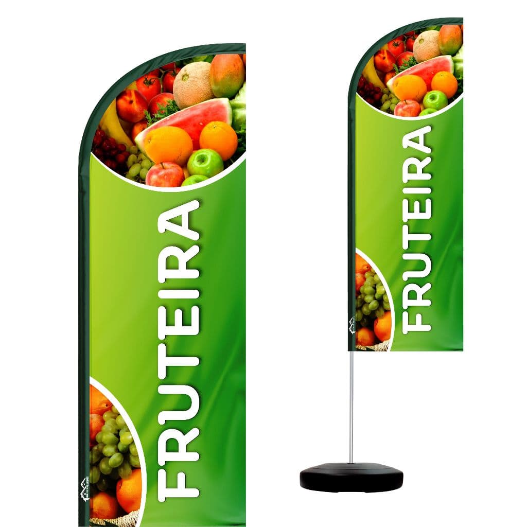 Wind Banner Completo 2,10m Fruteira