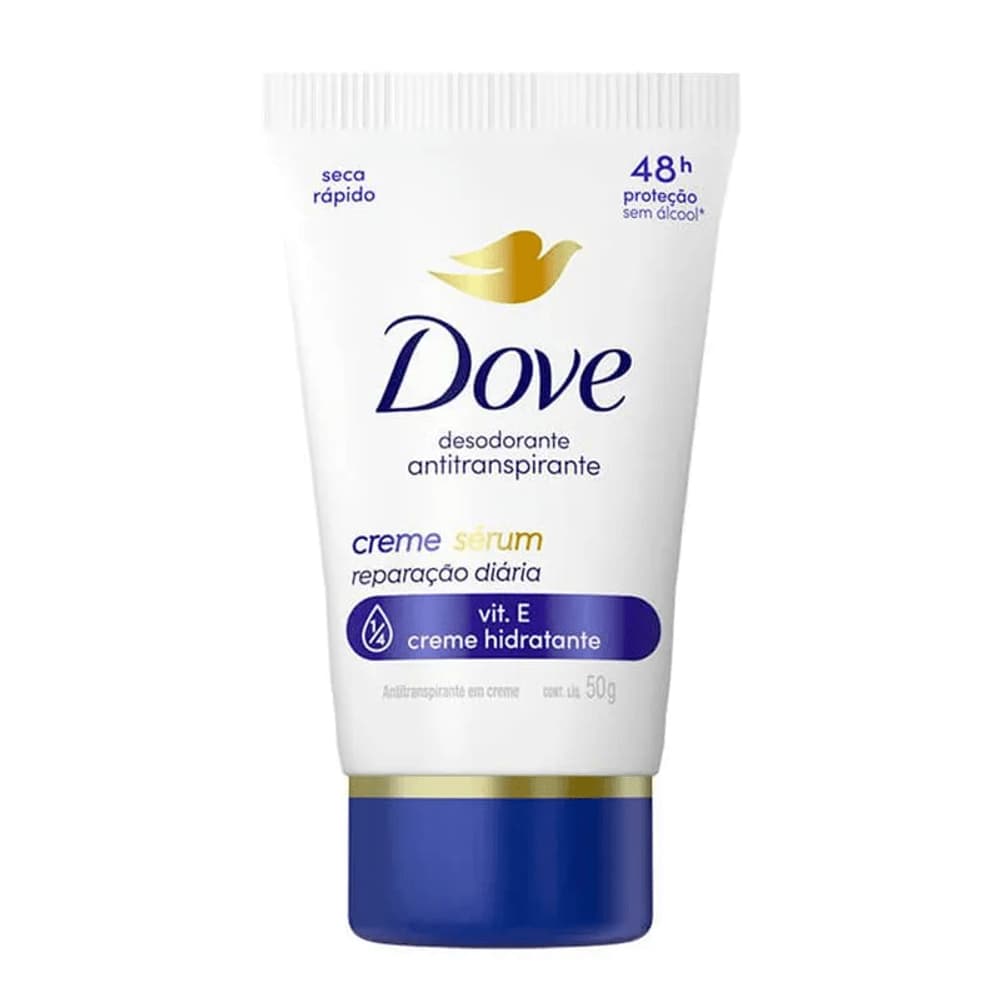 Antitranspirante Creme Sérum Reparação Diária 50g Dove