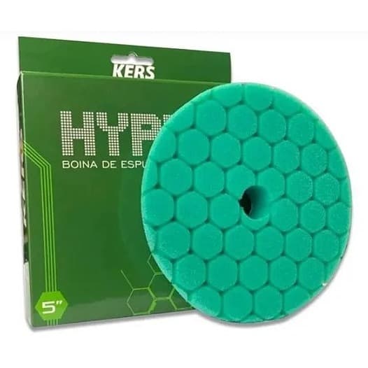 Boina de Espuma 6" Hyper Verde (Corte) Kers