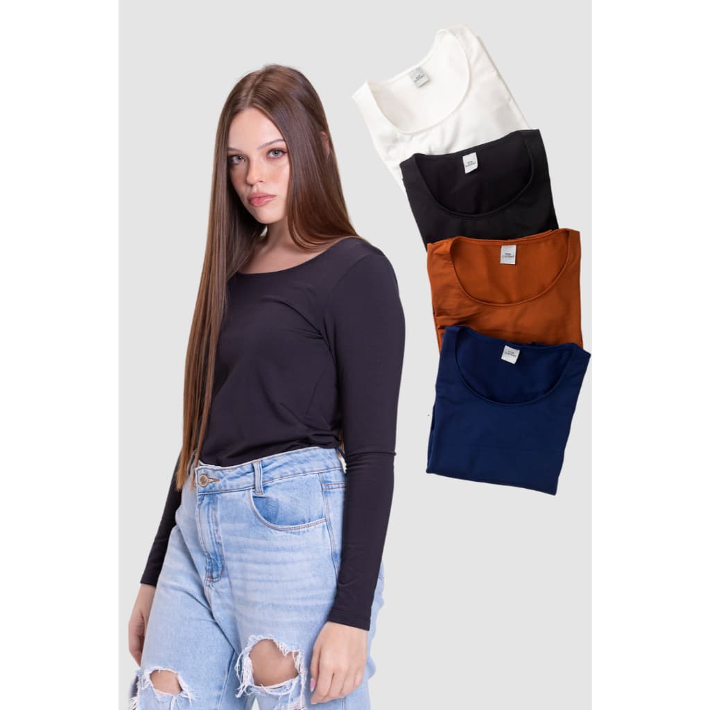 Kit 2 Blusas Térmicas Adulto Sortido