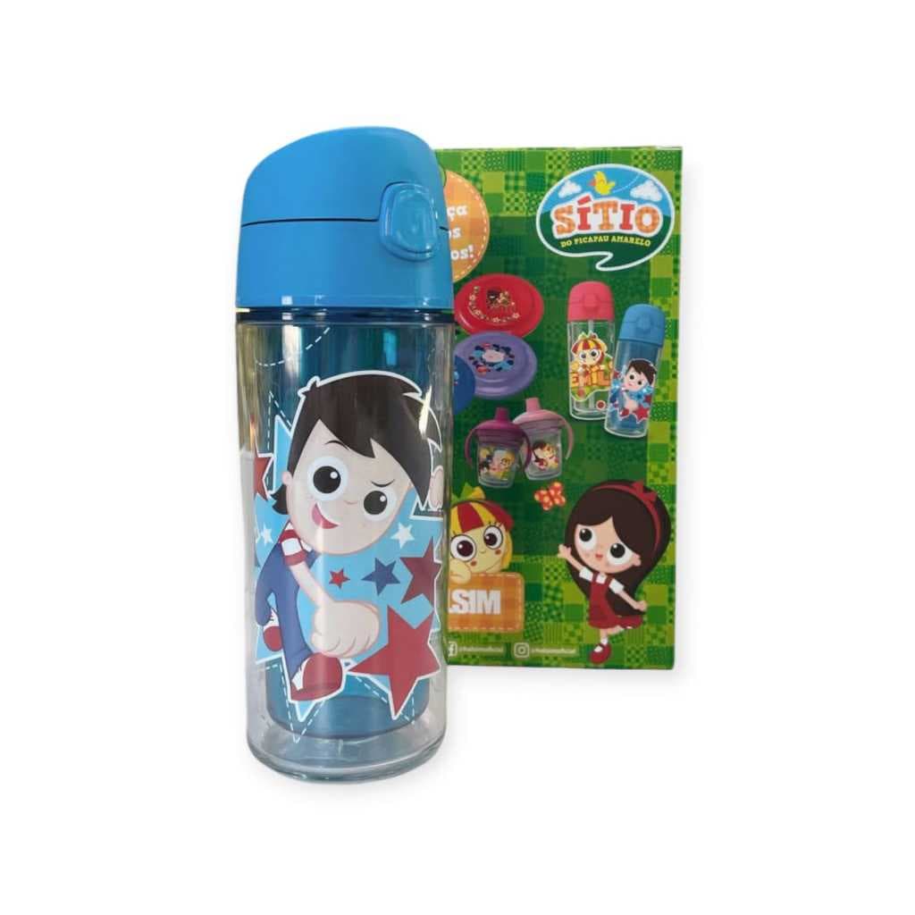 Garrafa de água Pop 270ml Pedrinho Parede Dupla - Helsim