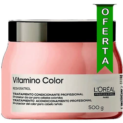 Máscara VITAMINO COLOR  LOREAL 500g Resveratrol L'oreal Profissional - Produto Original