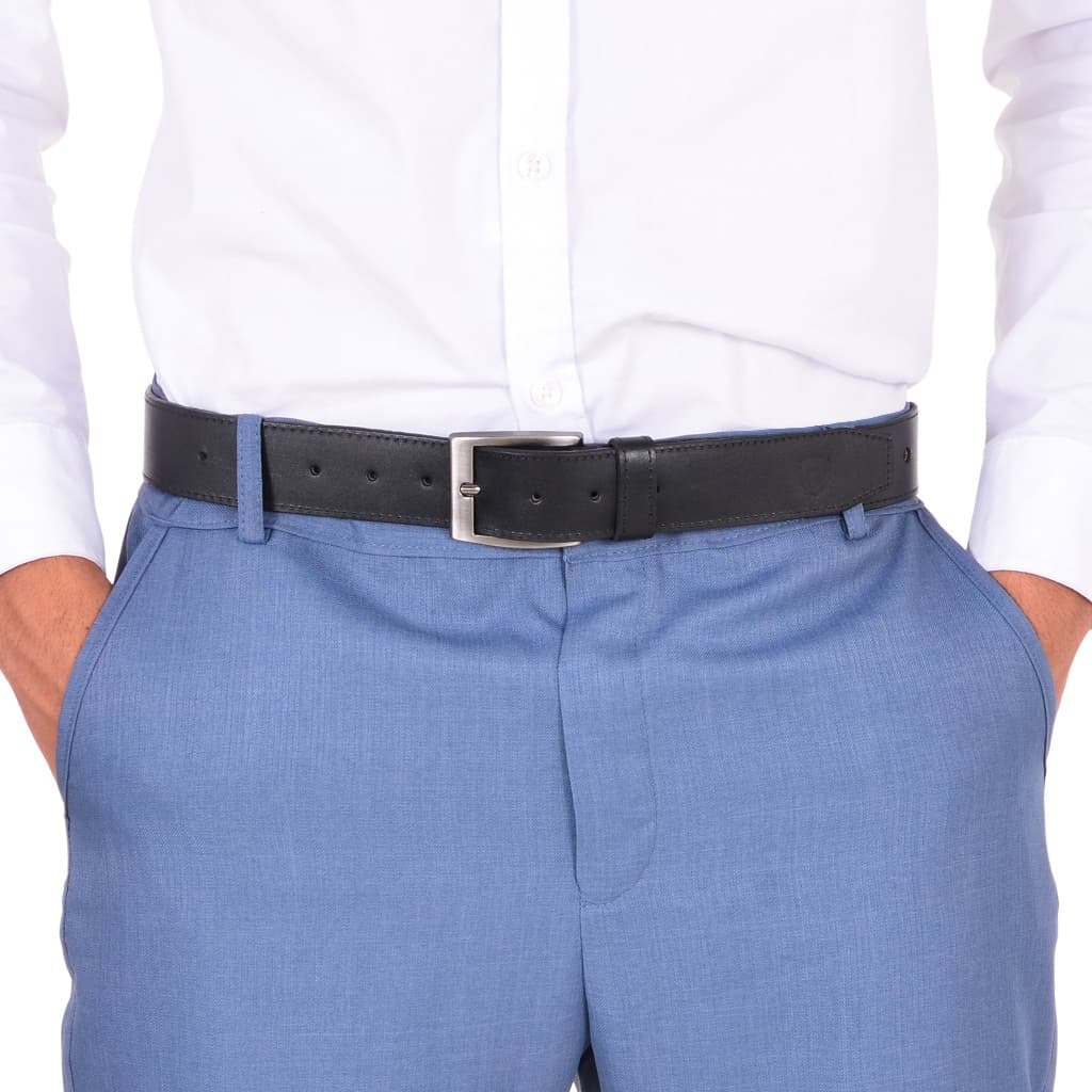 Cinto Masculino Silva&Silva Couro Regulável Resistente Original Exclusivo