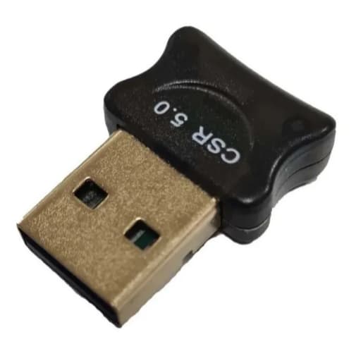 Adaptador USB Bluetooth 5.0 Original Conector Pc Windows Sem Fio