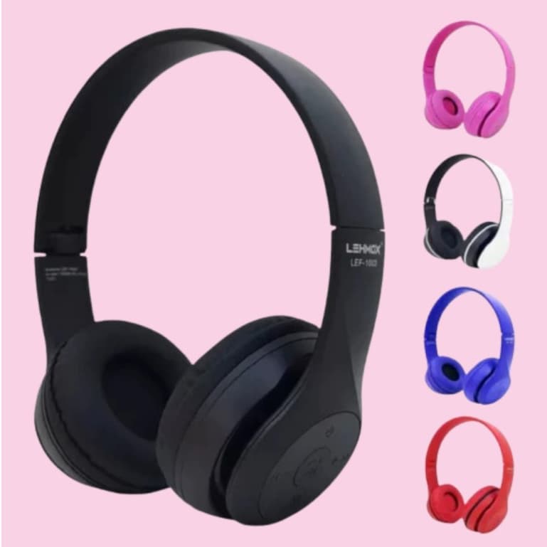 Fone De Ouvido Sem Fio Headphone Bluetooth Lehmox Lef-1003