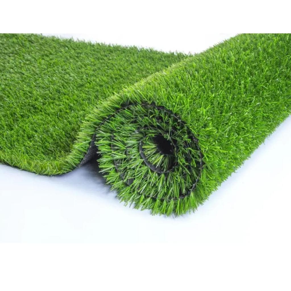 Grama Sintética 20mm Semelhante Natural Bicolor Soft - 8m²(4m x 2m)
