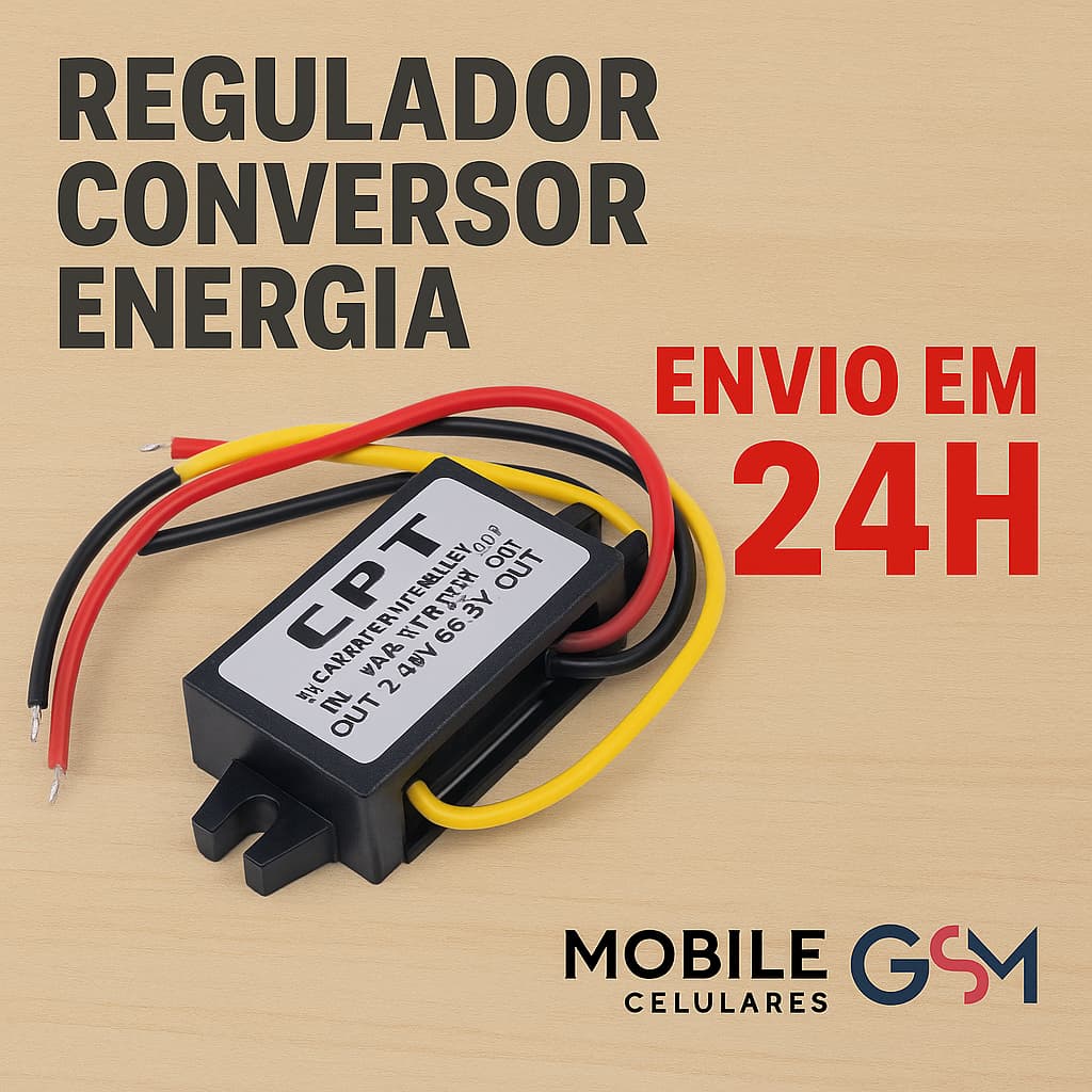 Conversor Regulador Energia 12v/5v 3a 15w