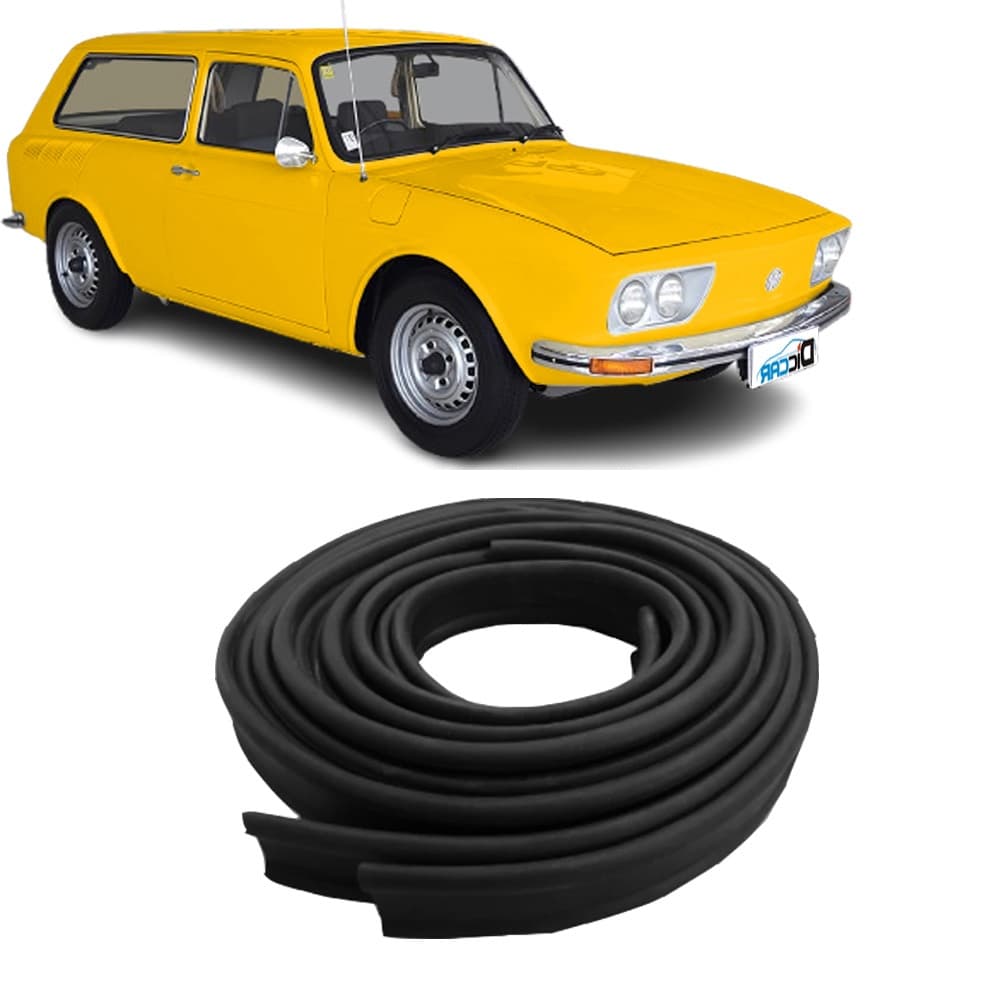Jogo Borracha Guarnicao Chassis Assoalho Brasilia Variant