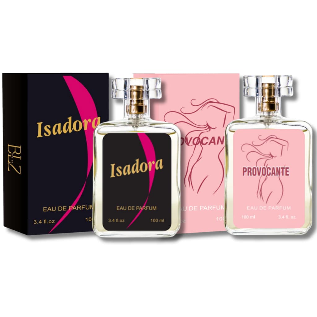 Kit 02 Perfumes Femininos 100ml Ref Importada