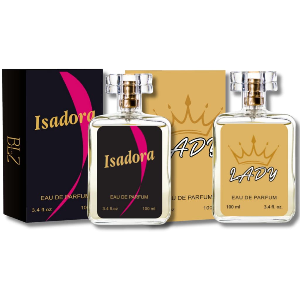 Kit 02 Perfumes Femininos 100ml Ref Importada