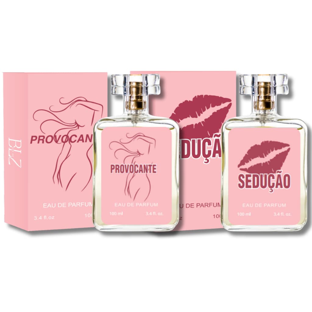 Kit 02 Perfumes Femininos 100ml Ref Importada