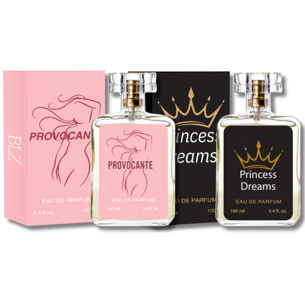 Kit 02 Perfumes Femininos 100ml Ref Importada