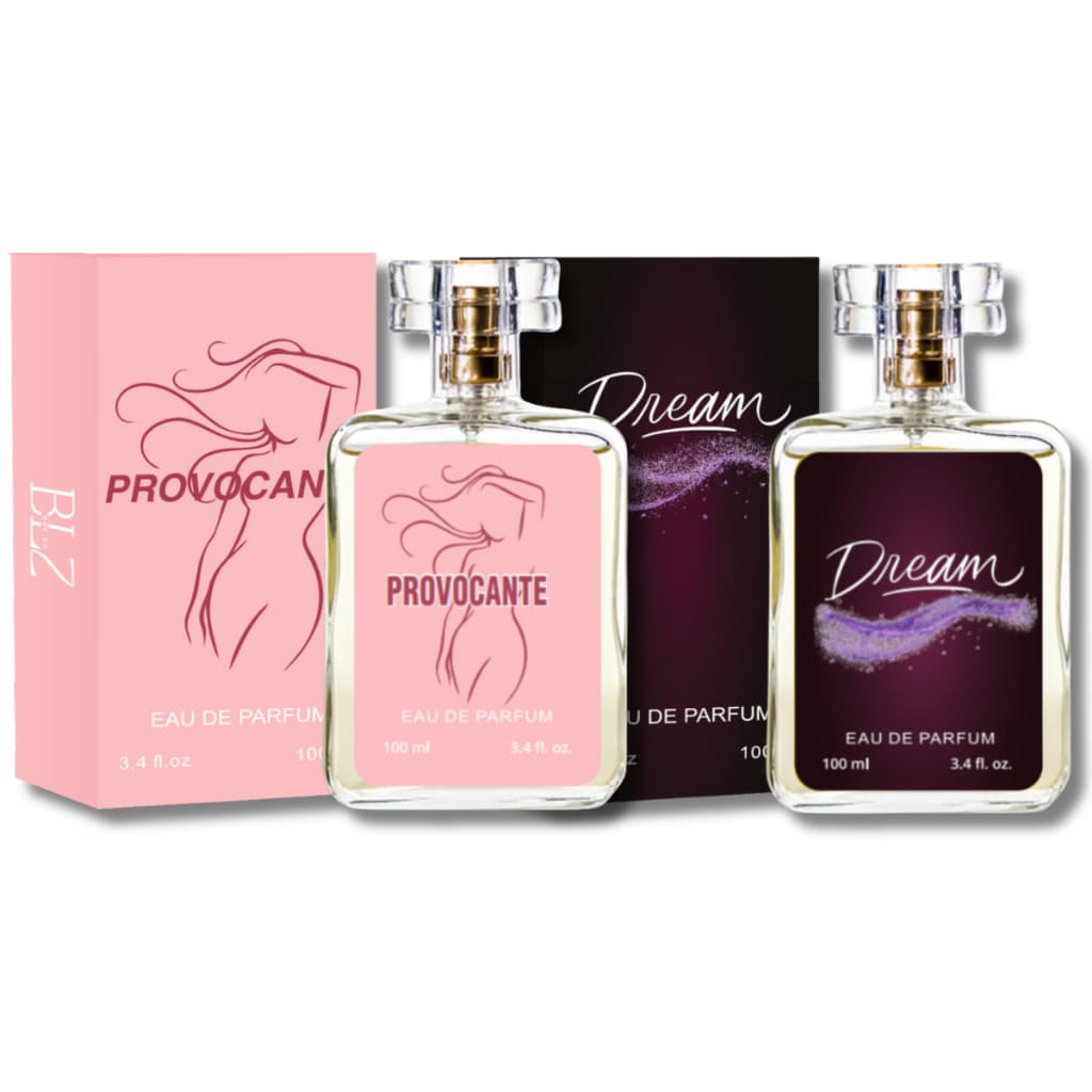 Kit 02 Perfumes Femininos 100ml Ref Importada