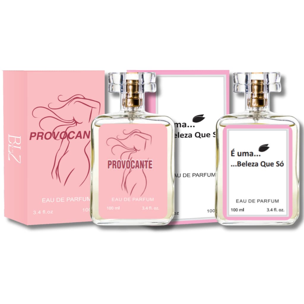 Kit 02 Perfumes Femininos 100ml Ref Importada