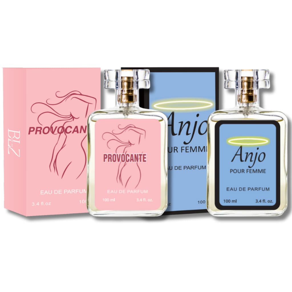 Kit 02 Perfumes Femininos 100ml Ref Importada