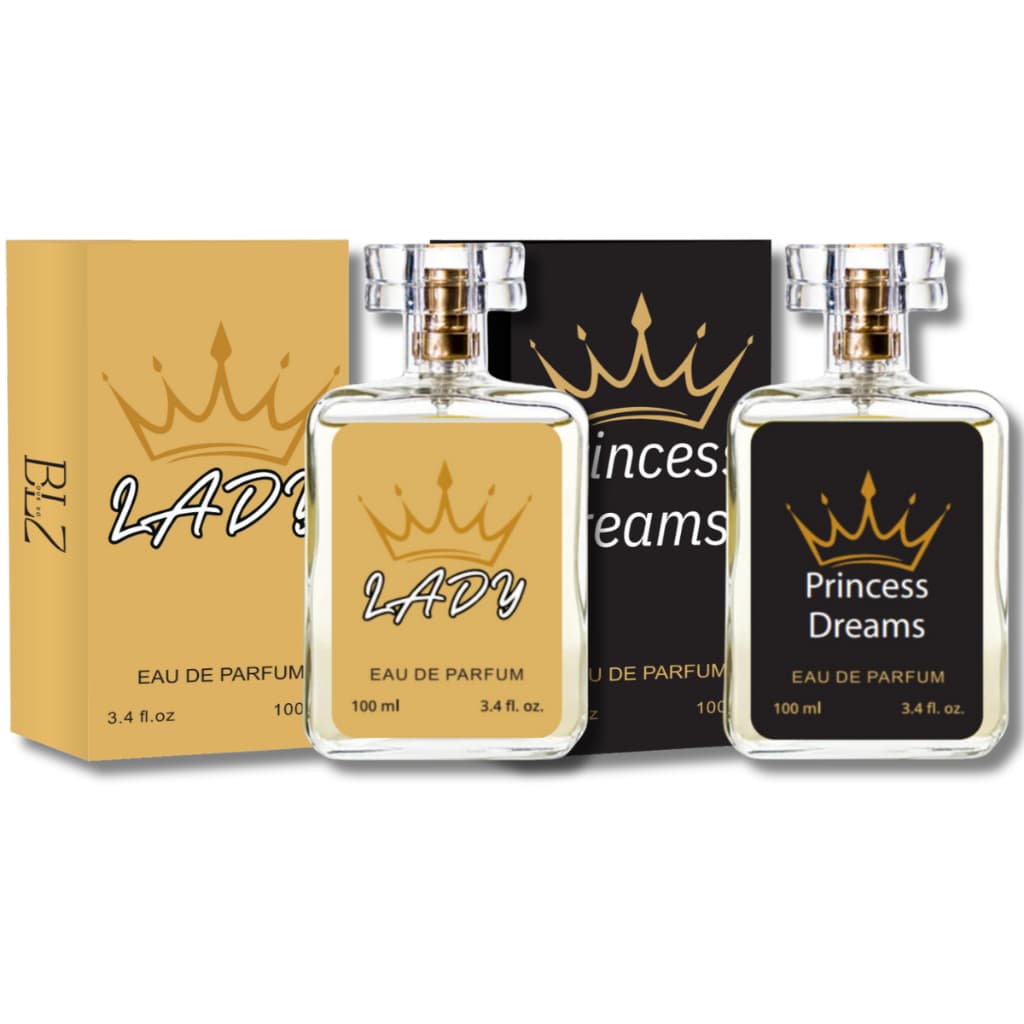Kit 02 Perfumes Femininos 100ml Ref Importada