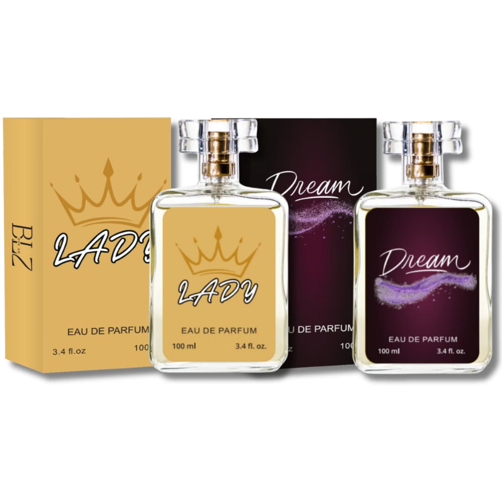 Kit 02 Perfumes Femininos 100ml Ref Importada