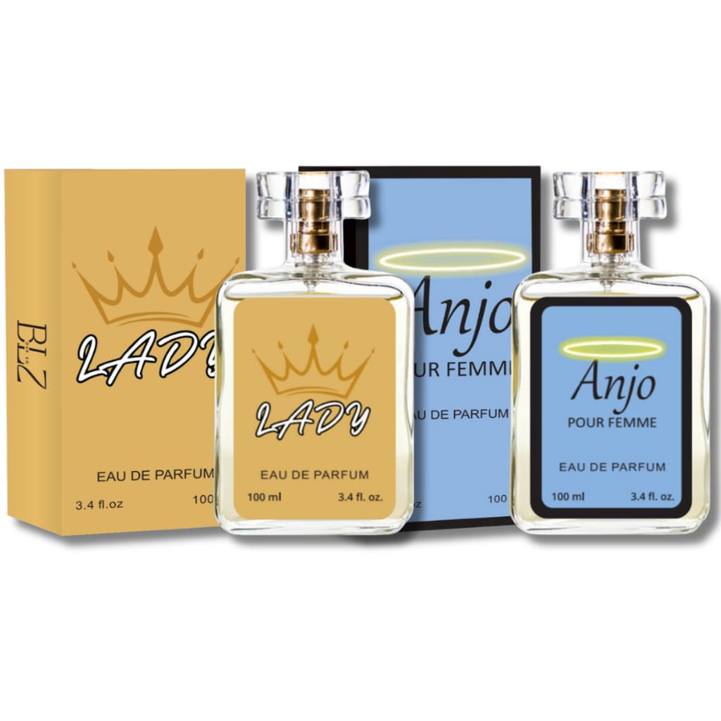 Kit 02 Perfumes Femininos 100ml Ref Importada