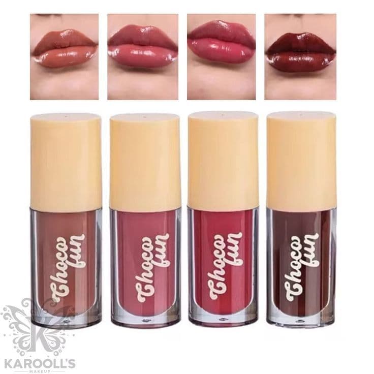 HOCO FUN TINT CREAM LIP TINT BATOM BRILHO LABIAL AU LAIT GANACHE FLAN FONDUE AULAIT