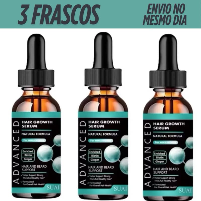 3 Óleo Para Crescimento Rápido Do Cabelo envio no mesmo dia