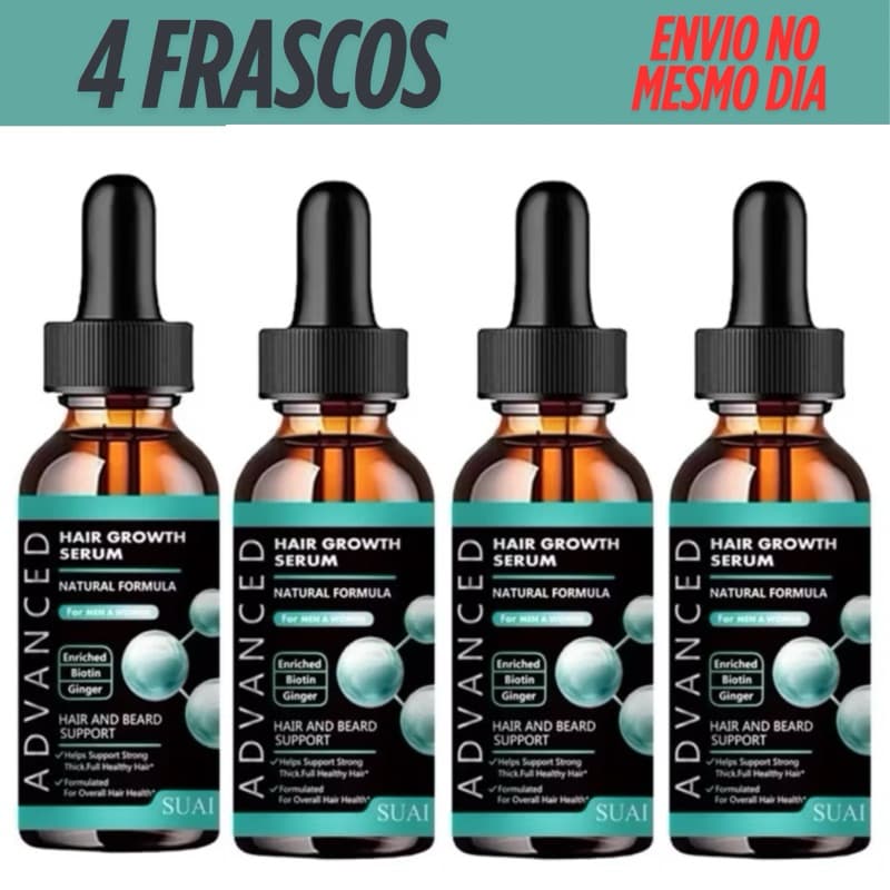 4  Óleo Para Crescimento Rápido Do Cabelo envio no mesmo dia