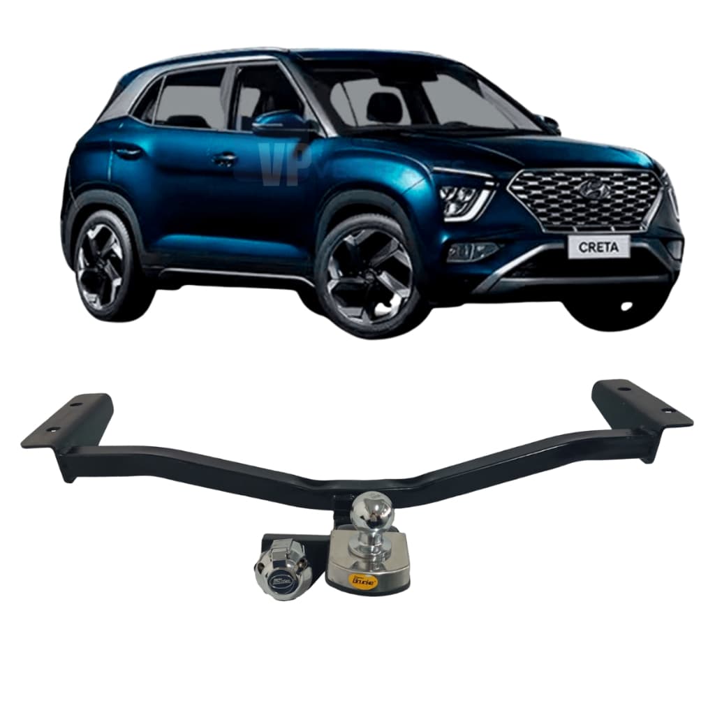 Engate Reboque Original Hyundai Creta 2017 Até 2025 Homologado Premium 600kg Alta Resistência