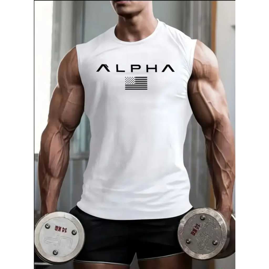Camiseta Regata  Unissex USA Camisa Machão Streetwear Cavada