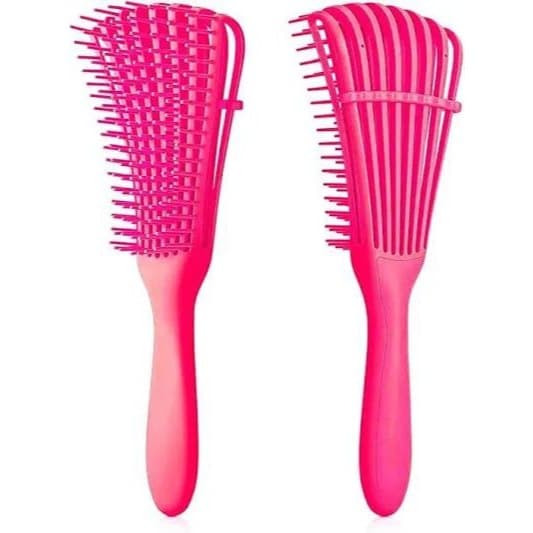 Escova de cabelo polvo desembaraçadora - cores variadas