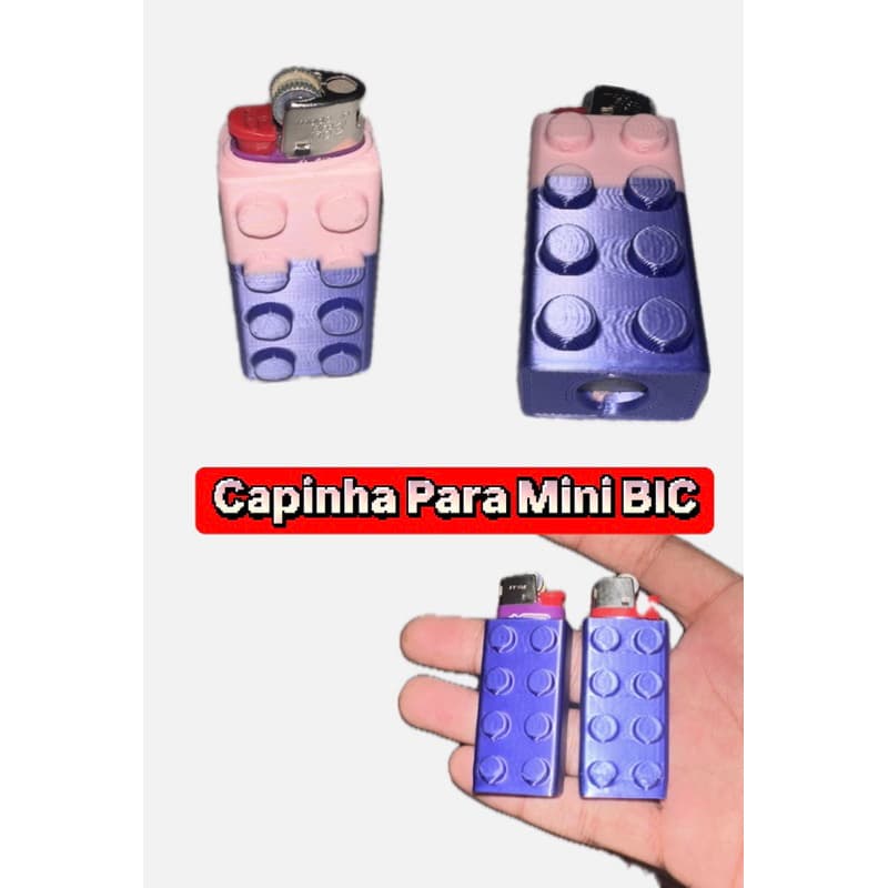 Capinha Case Para Isqueiro  Bic  Mini
