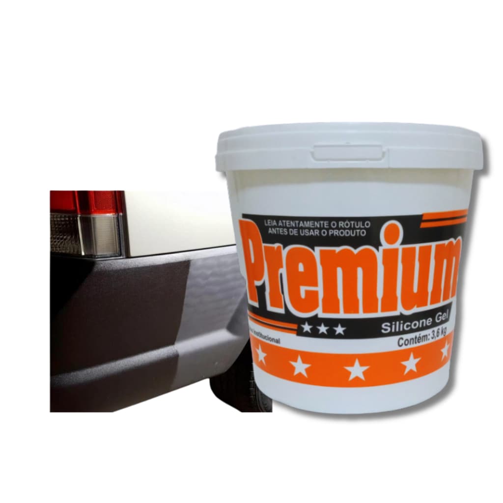 Gel Silicone Painel Automotivo Pneu Plástico Premium 3,6 Kg