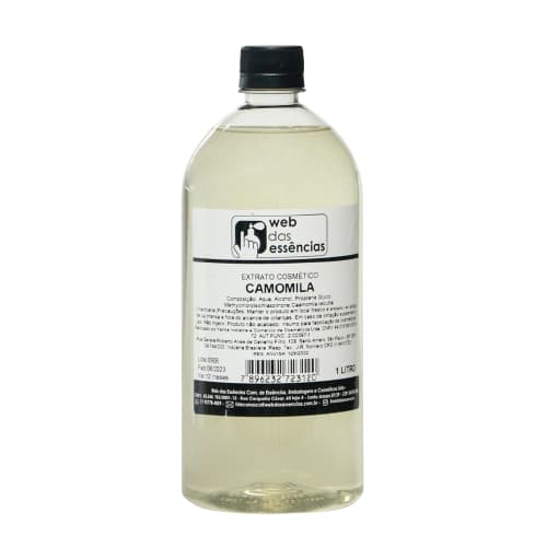 Extrato Glicólico p/ Cosmético - Camomila - 1 Litro -