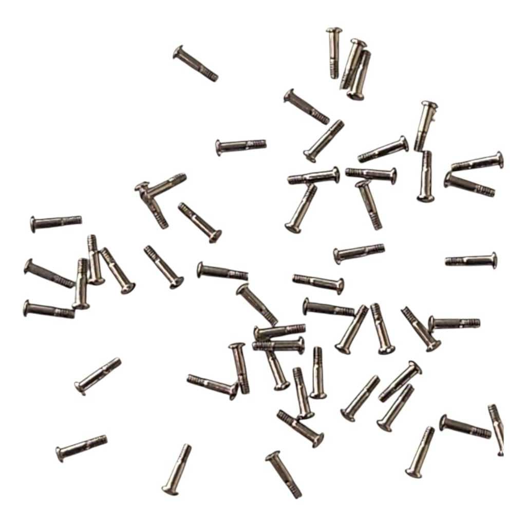 Parafuso Para Óculos 2.4 X 1.4 X 6.7 - 2,4x1,4x6,7 - 10 Pçs