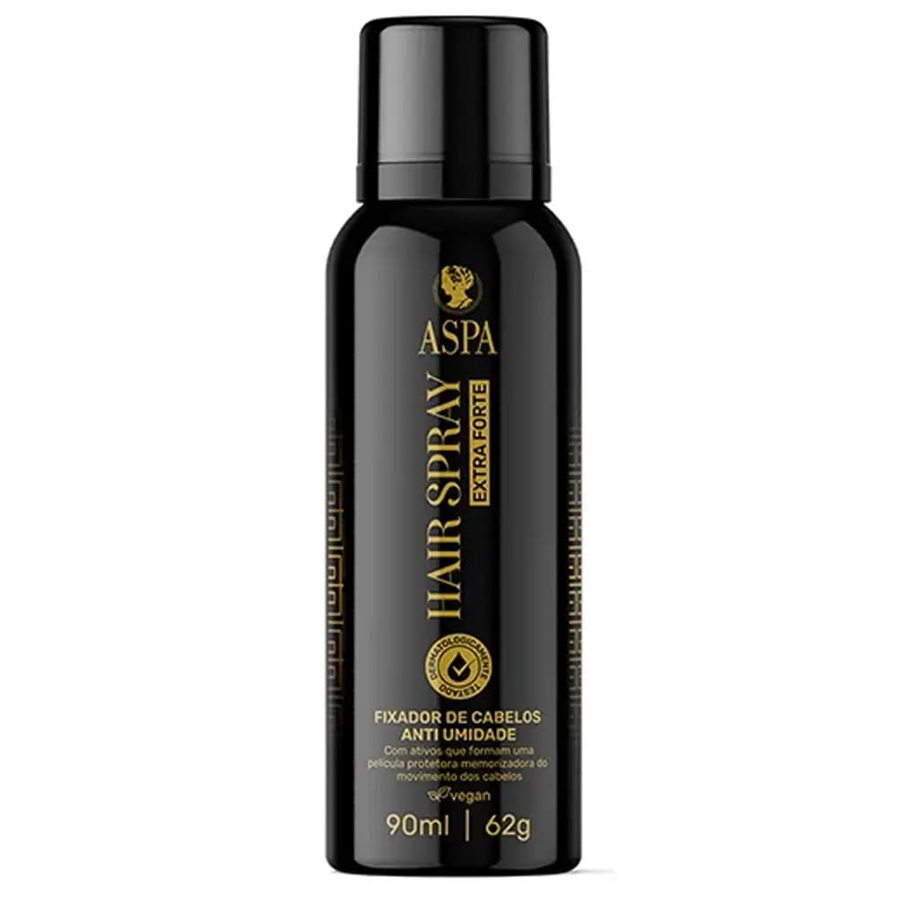 Aspa Hair Spray Fixador para Cabelos 90ml - Extra Forte