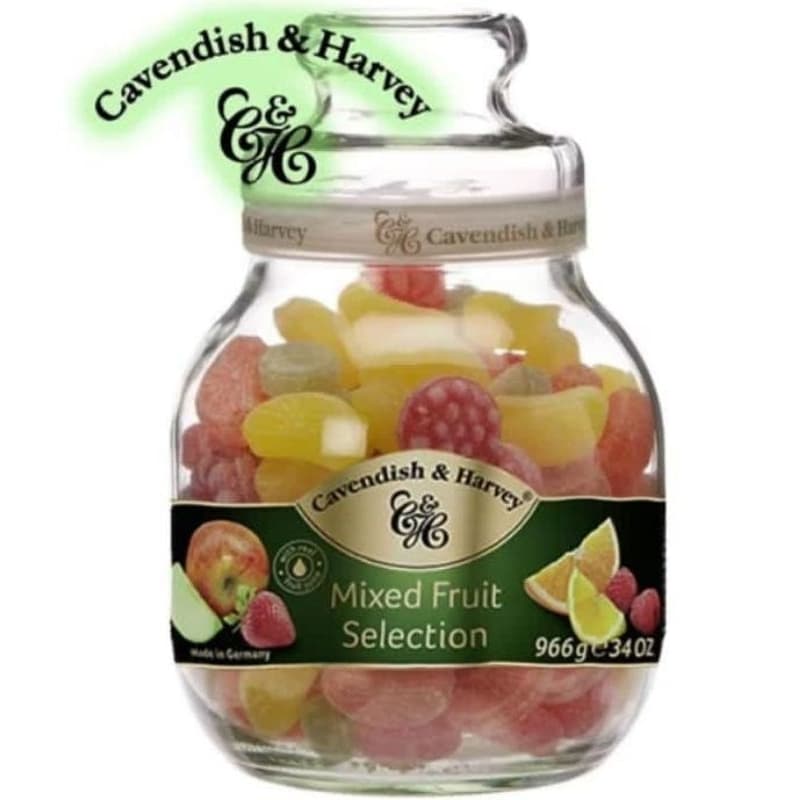 balas alemãs Cavendish 966g mixed fruit selection envio imediato pronta entrega