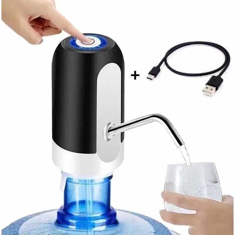 Bomba Elétrica De Galão Universal Com Carregamento USB Para Galão Garrafão De Água